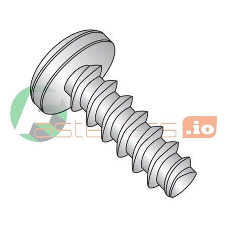 Newport Fasteners Thread Forming Screw, #6 x 5/16 in, Plain Stainless Steel Pan Head Phillips Drive, 5000 PK 738834